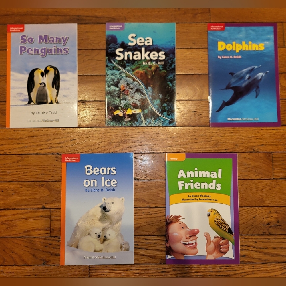 Macmillian McGraw-Hill Informational Nonfiction 5 Pc Book Set #5